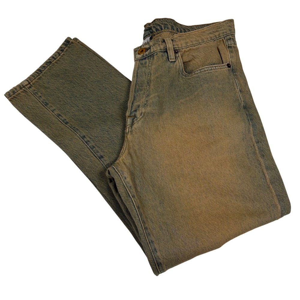 NSF Denim Jeans Straight‎ Leg Distressed Wash Casual Pants Women's Size 28